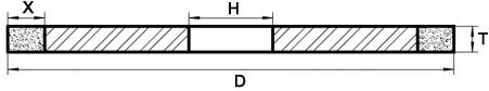 1A1 Diamond Bruting wheel