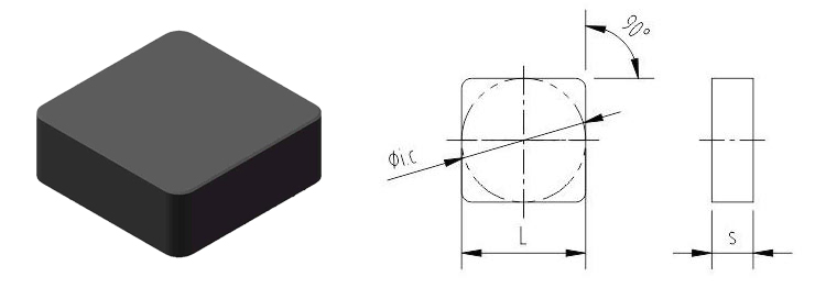 SNGN solid cbn inserts