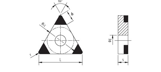 TNGA PCBN inserts