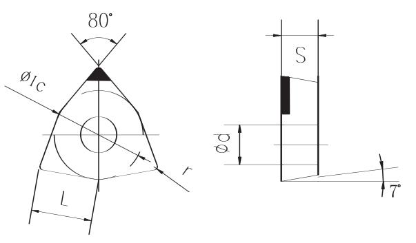 WCGT PCD INSERTS