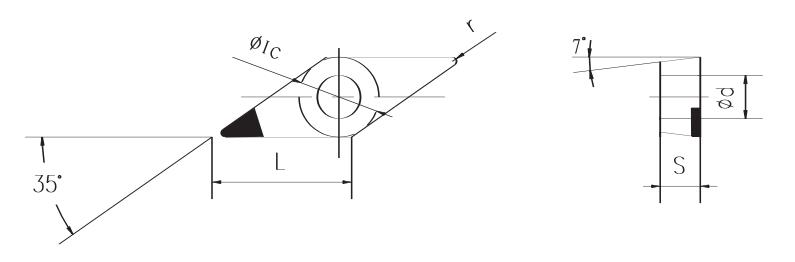 VCGT PCD inserts