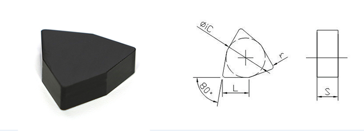 WNGN Solid CBN inserts