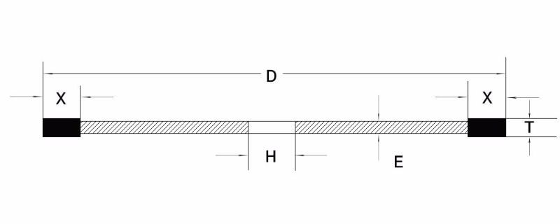 1A1R diamond cbn grinding wheels