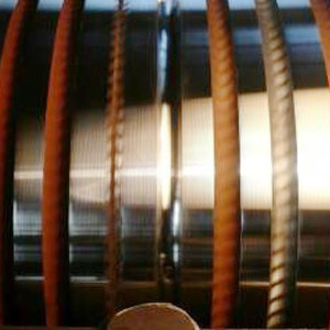 Solid CBN inserts for repair roll processing