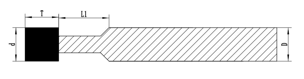 1A8W Electroplating bond diamond grinding head